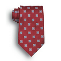 Red Vasari Polyester Tie
